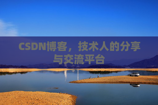 CSDN博客，技术人的分享与交流平台